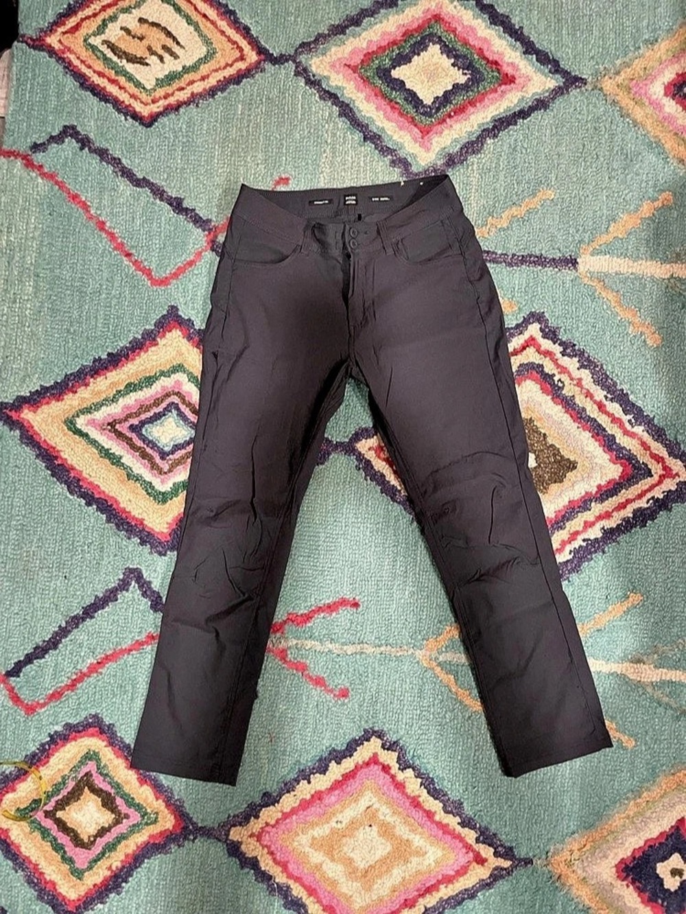 prAna Halle Straight Pant Black Straight Leg Pants Size 8